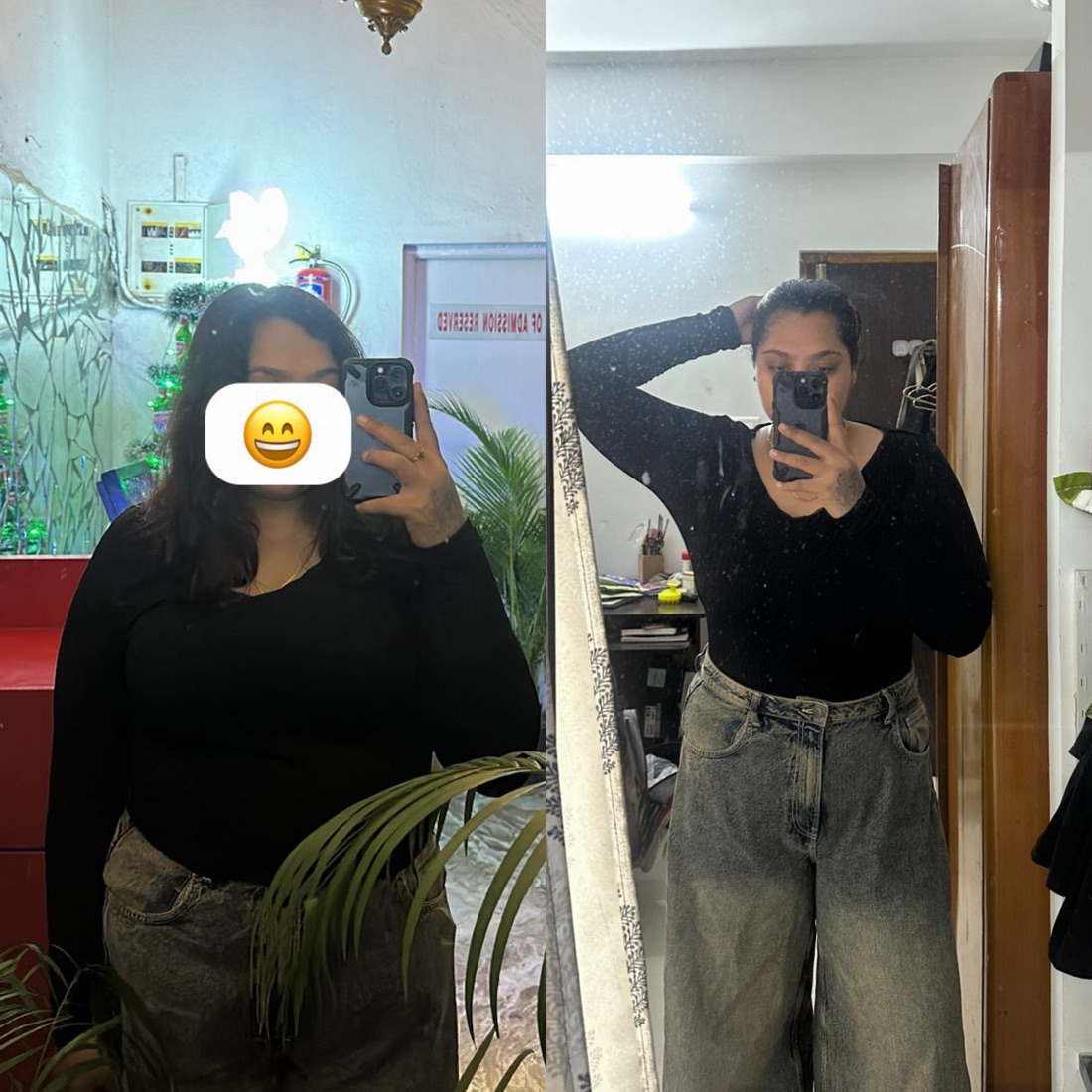 Female Fat Loss - Team DSF DSF female client weight loss transformation - before and after